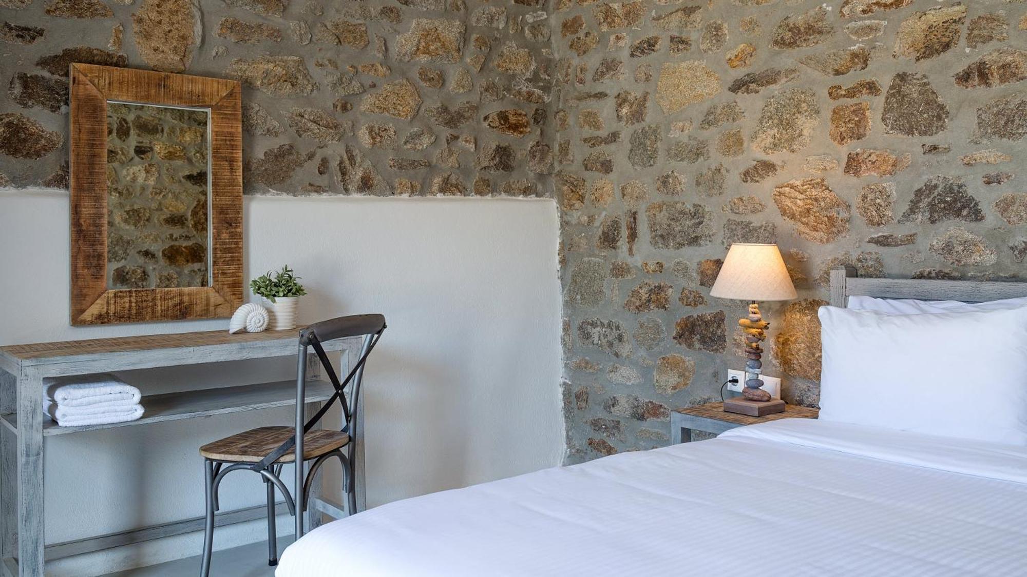 Mykonos Panormos Villas Oda fotoğraf