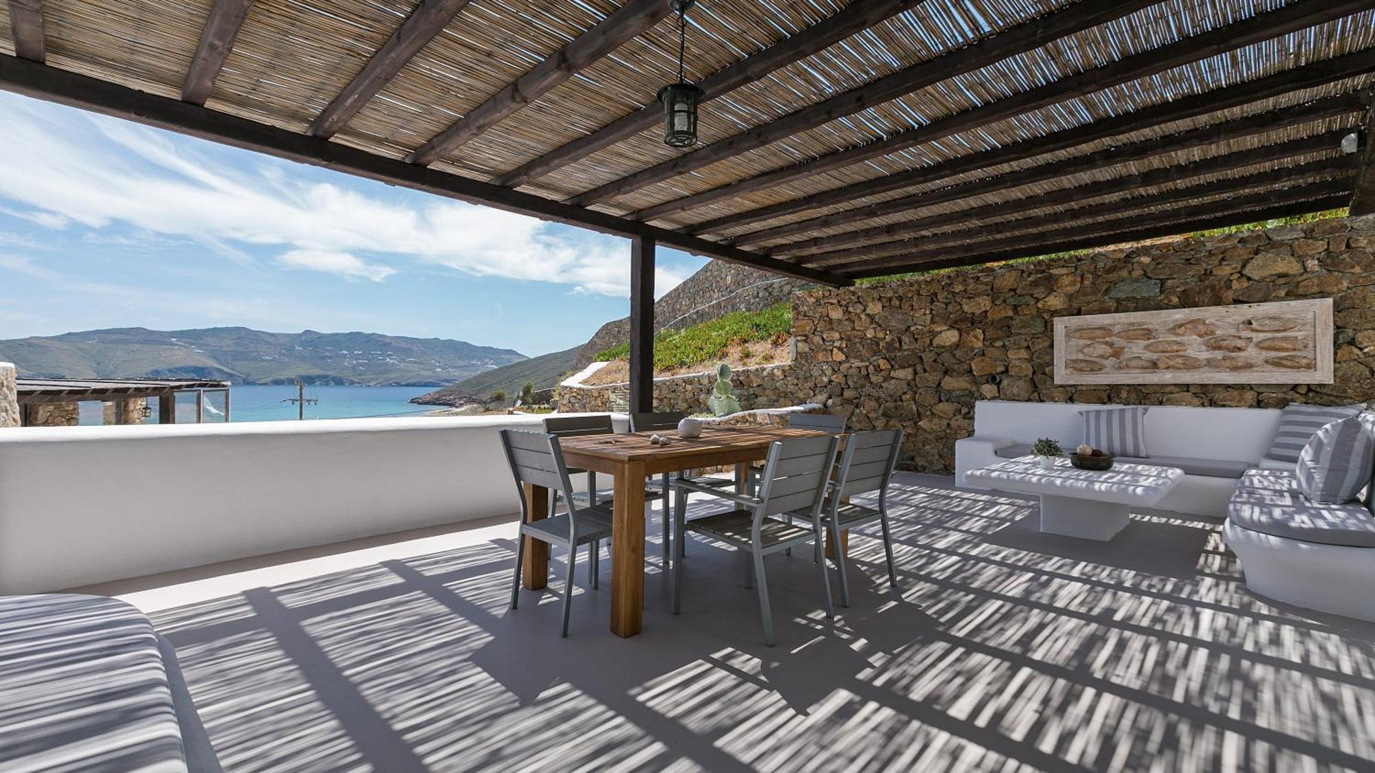 Mykonos Panormos Villas Oda fotoğraf