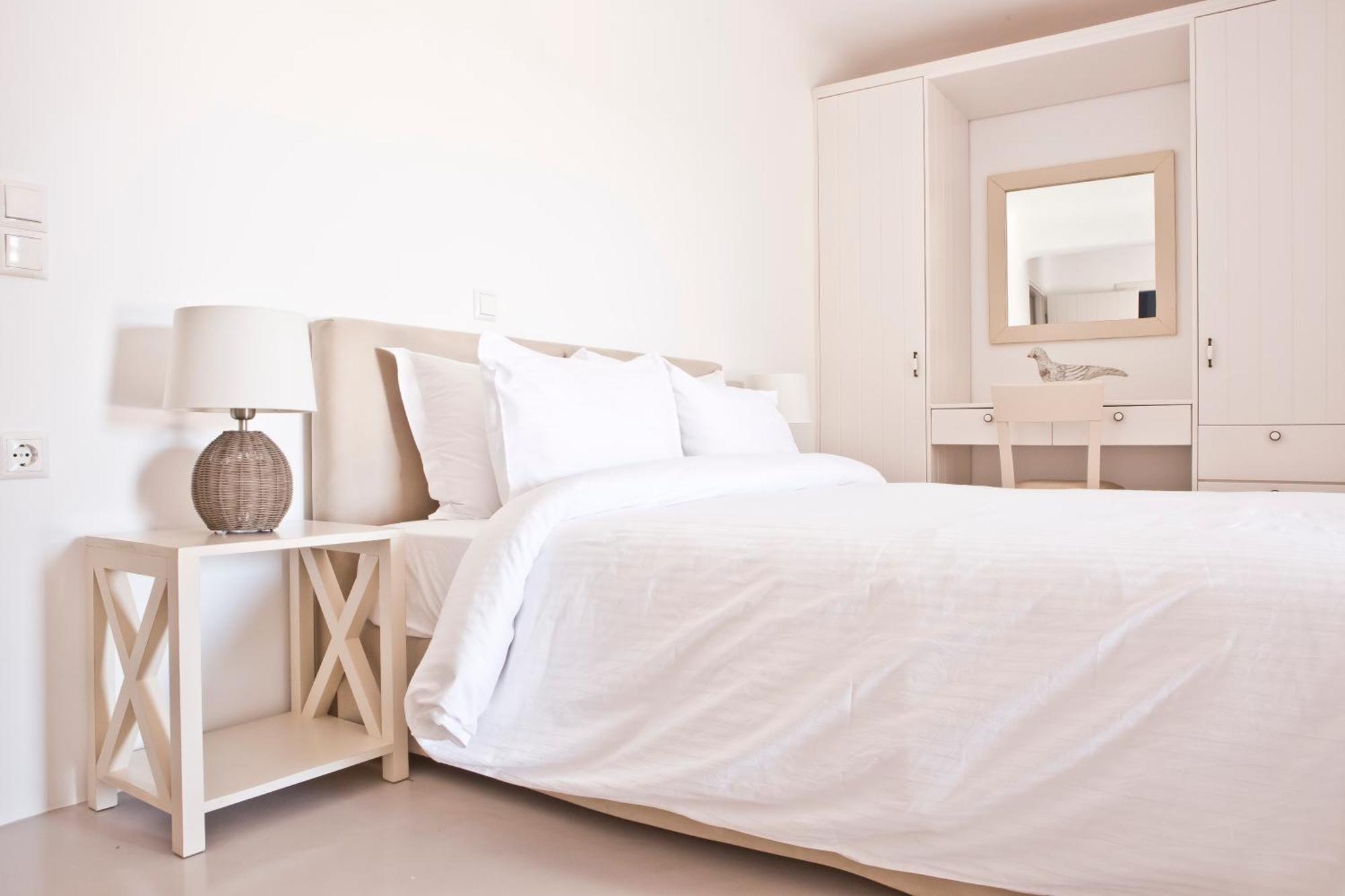 Mykonos Panormos Villas Oda fotoğraf